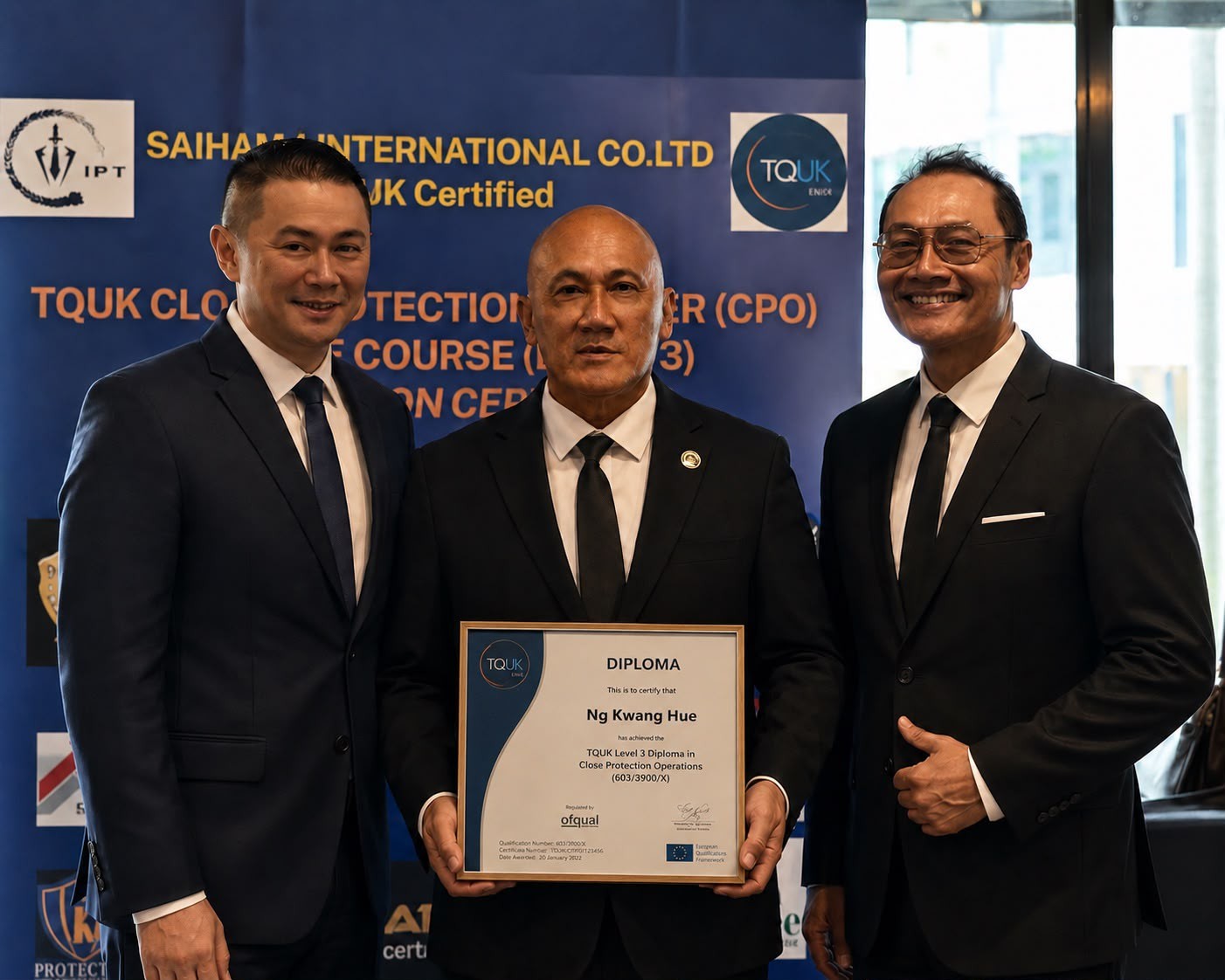 Derek Ng — TQUK CPO Diploma, June 2026
